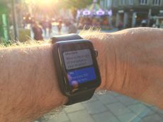 SHERLOCK in action on an Apple Watch.