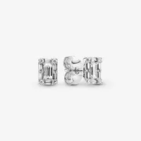 Sparkling Square Halo Stud earrings | Was £50, now&nbsp;£25