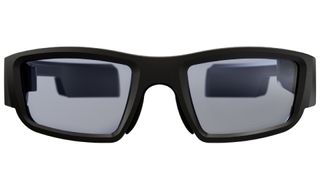 Product shot of Vuzix Blade 2 AR glasses, some of the best smart glasses for the workplace