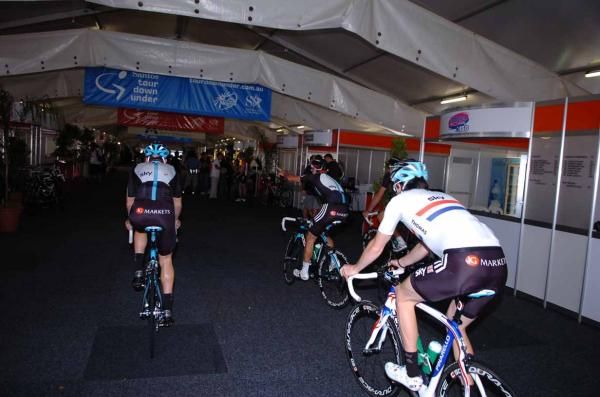 Geraint Thomas and Team Sky are motivated to put on a show in Adelaide.