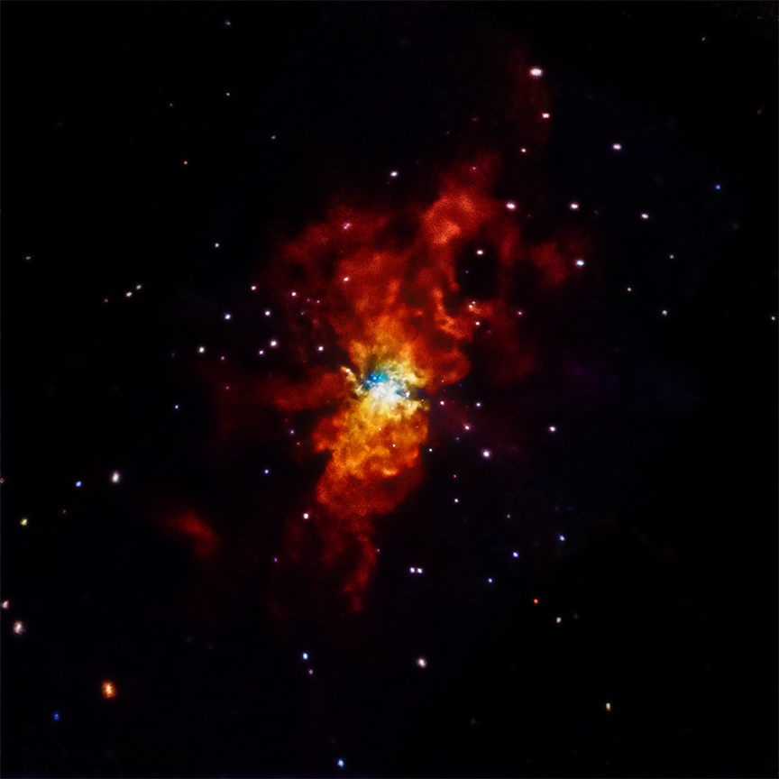 The supernova seen in X-ray