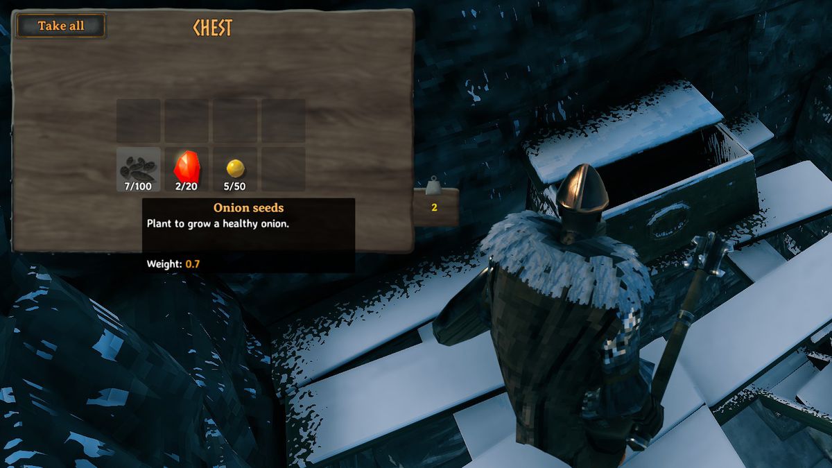 Valheim onion seeds