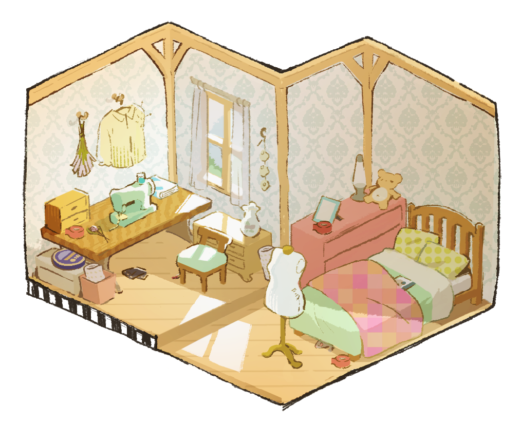 Making an isometric room for a video game