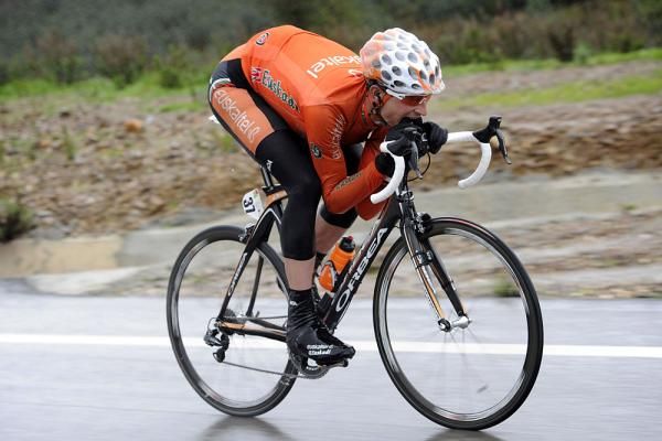 Juanjo Oroz is chomping at the bit to get to the finish