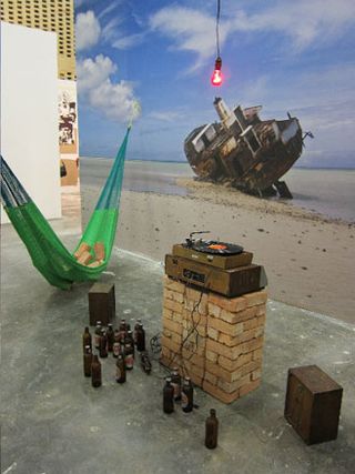Installation by the Mexican artist Julieta Aranda