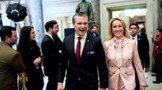 Defense Secretary Pete Hegseth and his wife, Jennifer