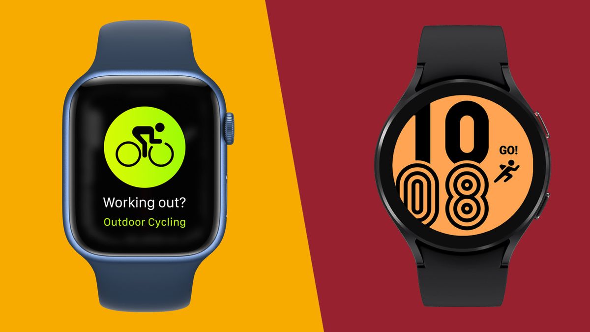 Iwatch vs best sale samsung galaxy watch