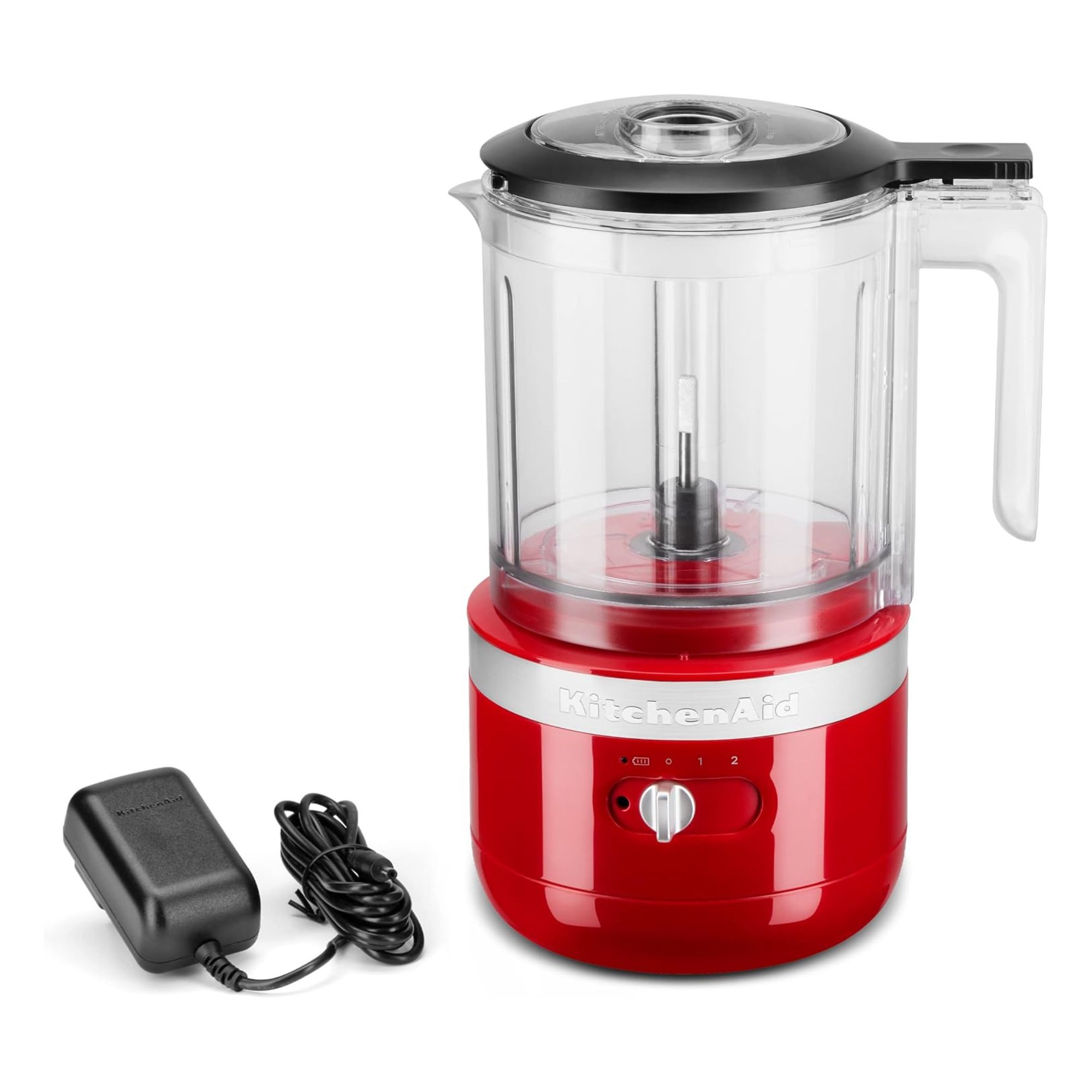 Red KitchenAid food processor