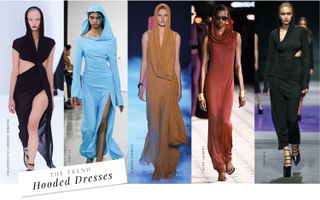 Hooded dresses
