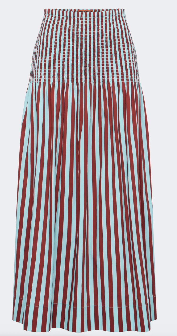 Simon Miller, flor poplin skirt