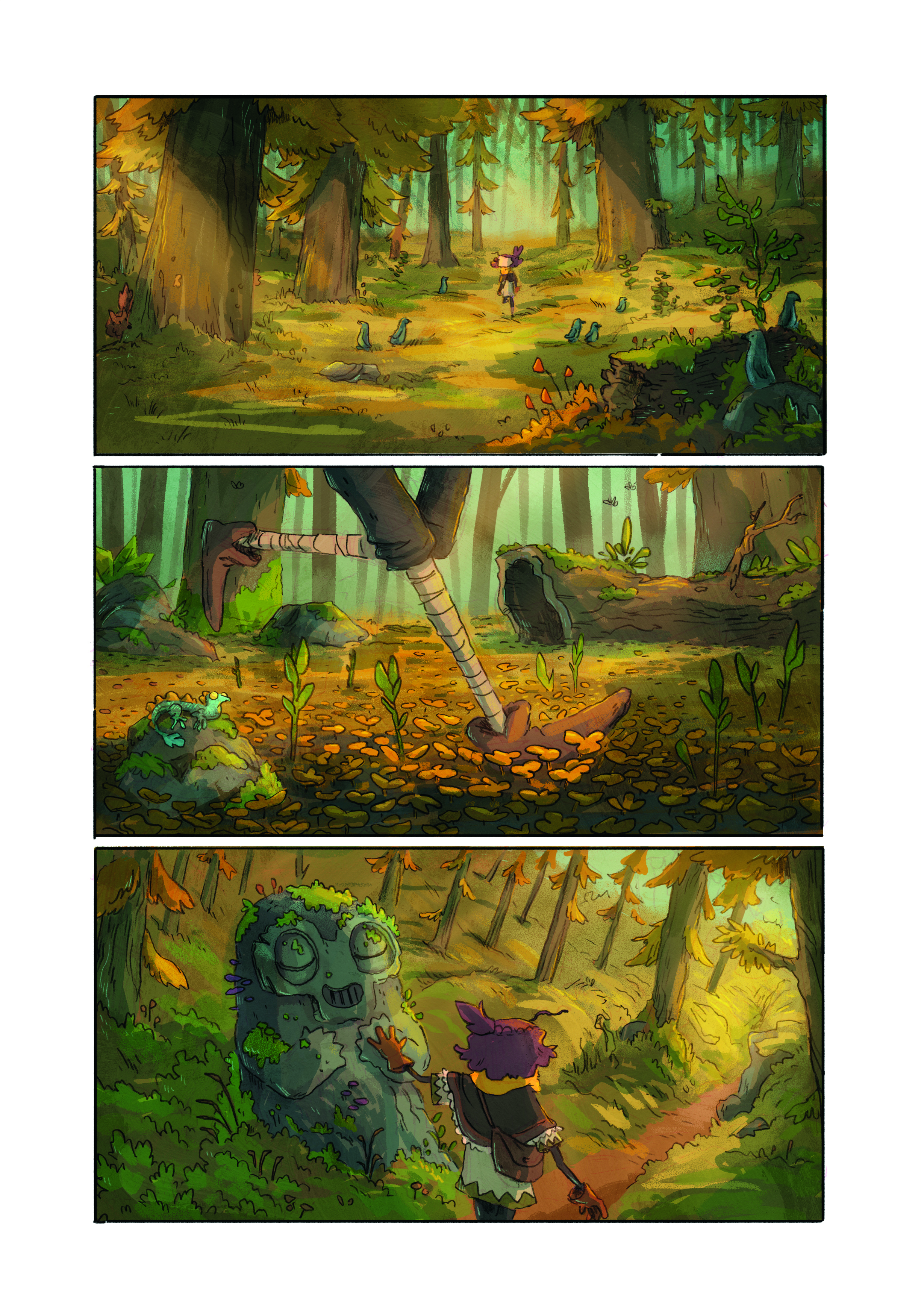 Illustrations from Lightfall by Tim Probert