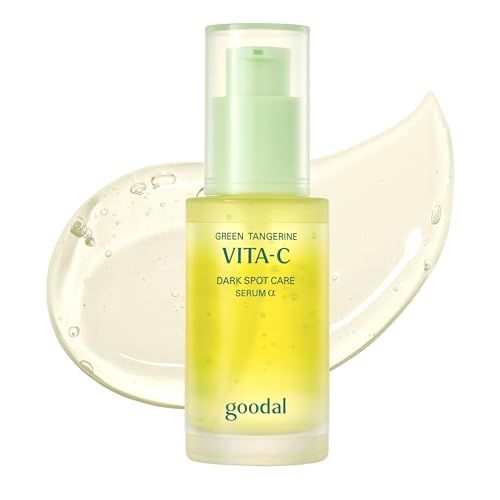 Goodal Vitamin C Brightening Serum Alpha | 5% Niacinamide &amp; Exosome for Dark Spot Care | Gentle Daily Facial Serum for Radiant Glow Skin | Green Tangerine | Korean Skincare | 1.01 Fl Oz (30ml)