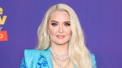 Real Housewives' Erika Jayne attends the 2021 MTV Movie & TV Awards: UNSCRIPTED in Los Angeles, California