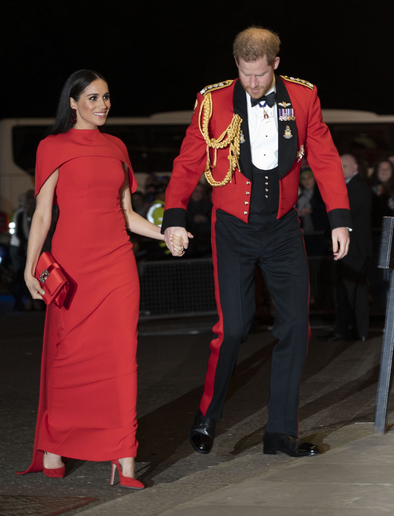 Meghan Markle red dress