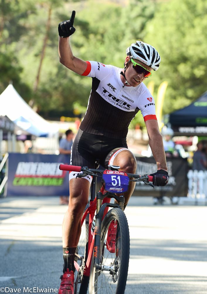 Dan McConnell (Trek Factory Racing) takes the victory at Bonelli Park