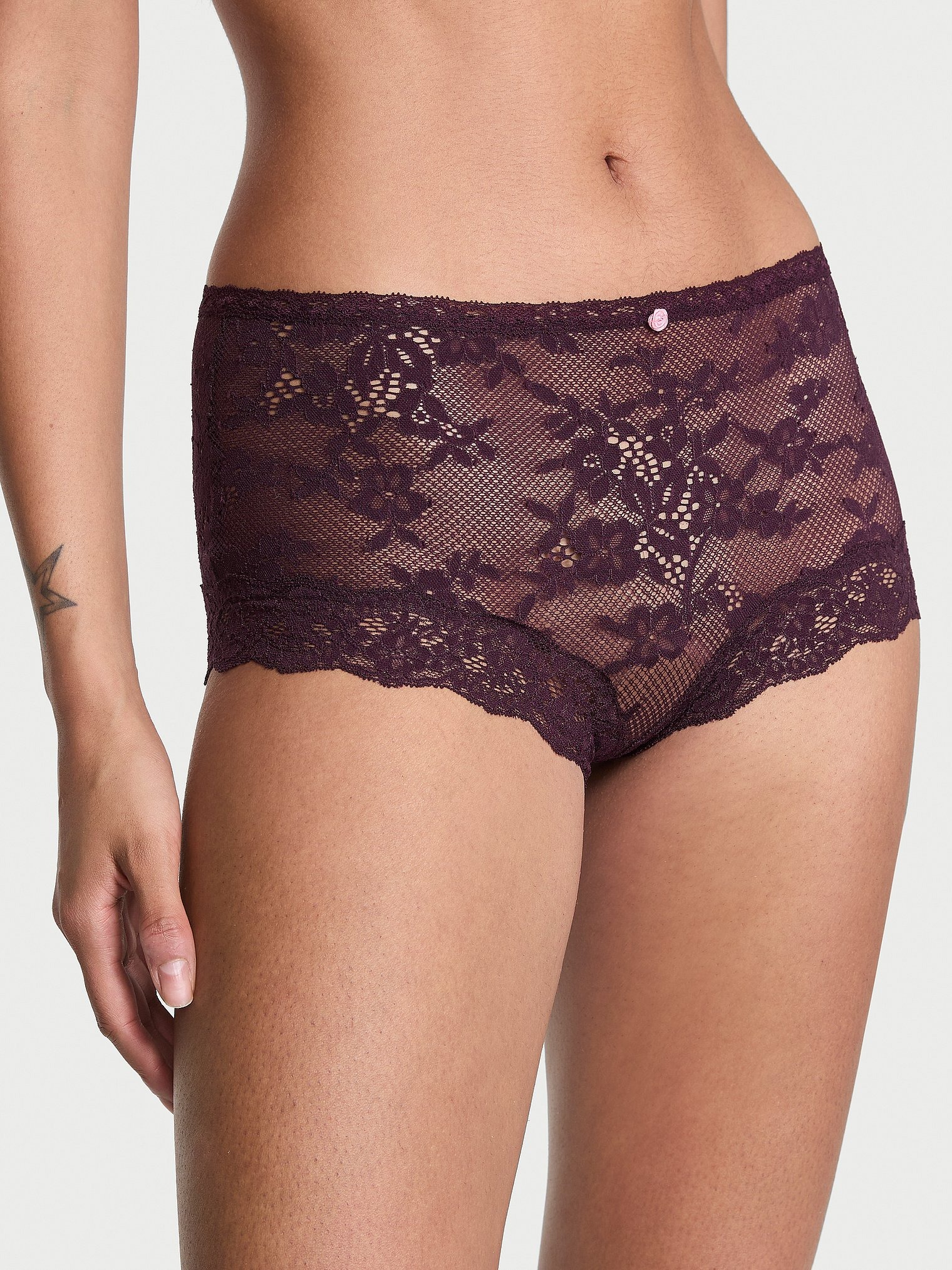 victoria&#039;s secret, Lace Boyshort Panty