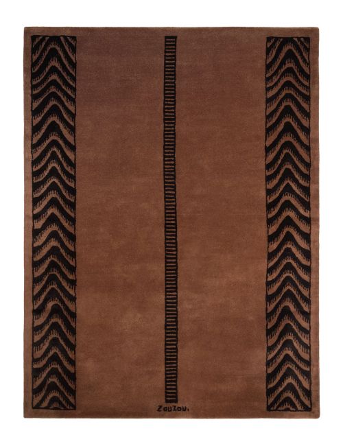 Brown Tiger Portico Rug