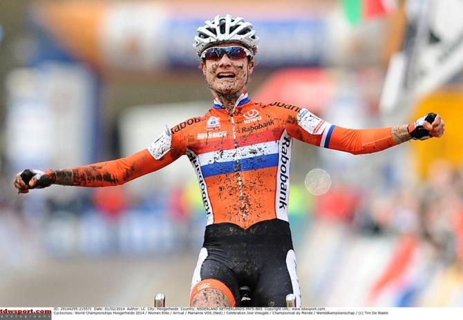 Marianne Vos (Netherlands) wins her seventh world title