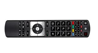 The remote is a copy of the Finlux 32H8075-T's tall, chunky design. It's on the large size but the layout is clear