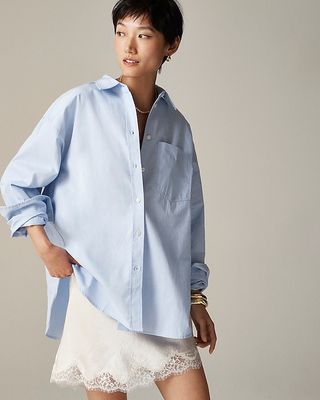 Étienne Oversized Shirt in Lightweight Oxford