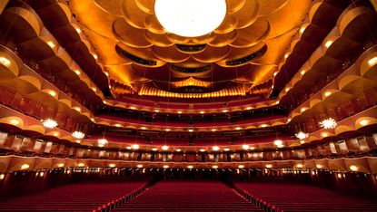 The auditorium of the Metropolitan Opera House in New York City.Photo: Jonathan Tichler/Metropolitan Opera