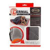 Scruffs Thermal Self-Heating Pet Blanket Black |RRP: £30 | Now: £21 | Save: £9 (30%) at Pets at Home