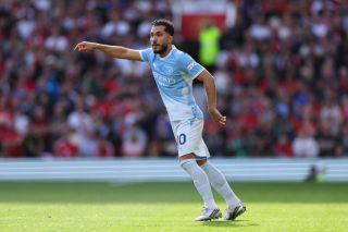Manchester City forward Rayan Cherki