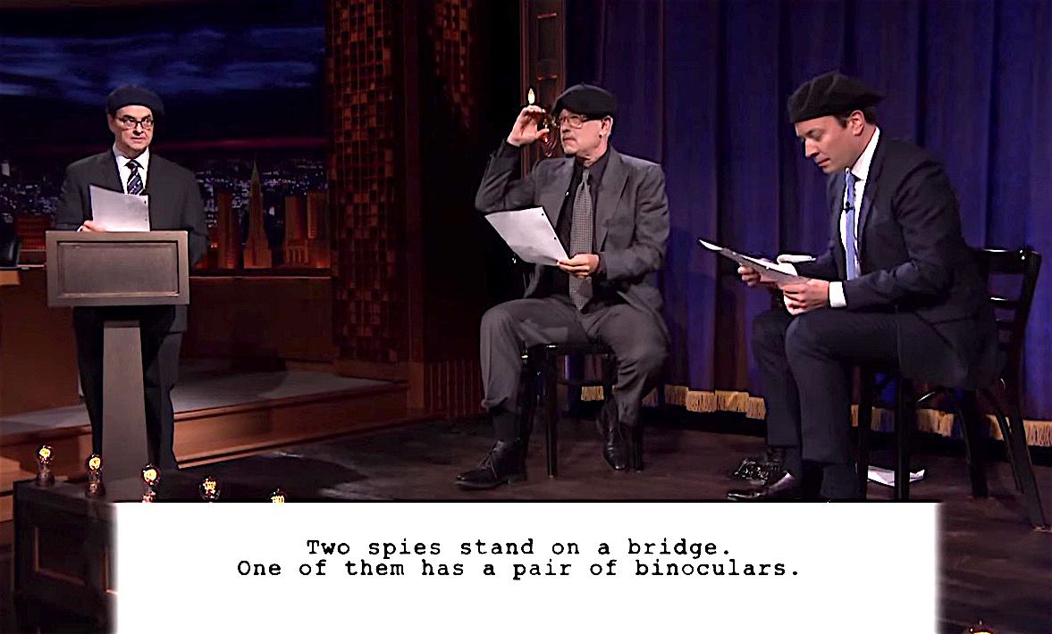 Tom Hanks and Jimmy Fallon act out &amp;quot;Bridge of Spies&amp;quot;