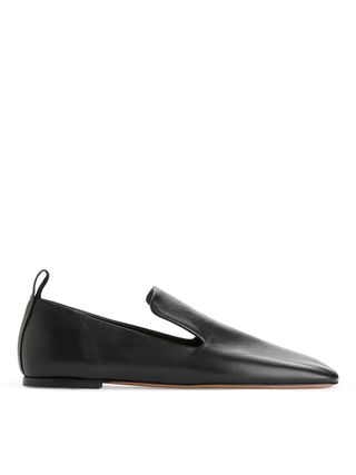 Leather Loafers - Black - Arket Gb