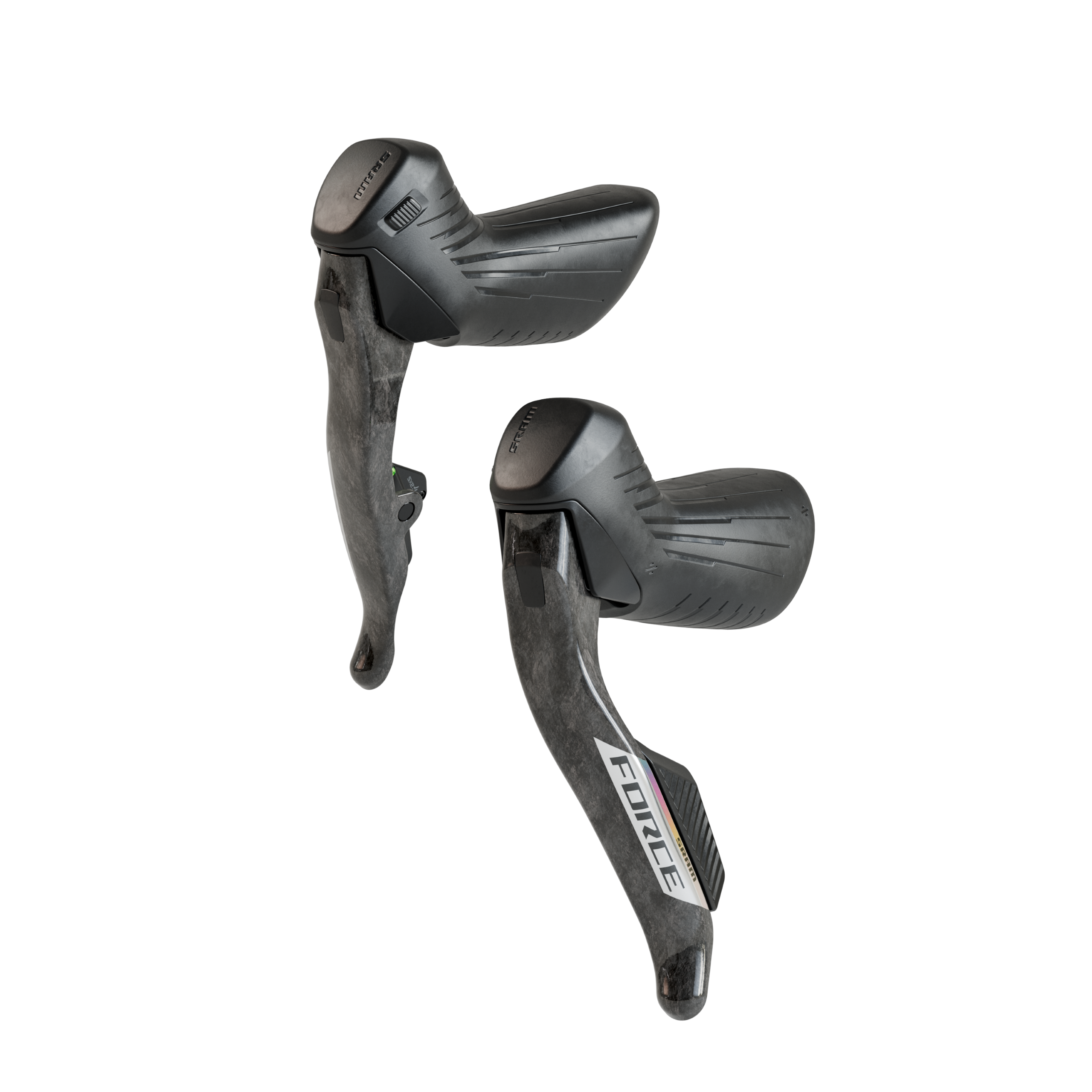 A SRAM Force AXS shifter