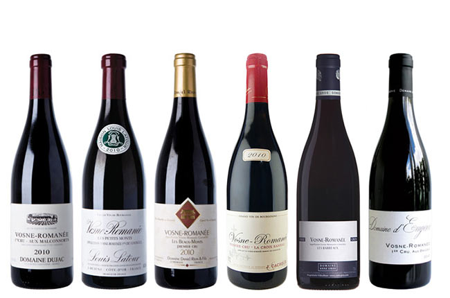 Vosne-Roman&eacute;e 2010 Panel Tasting