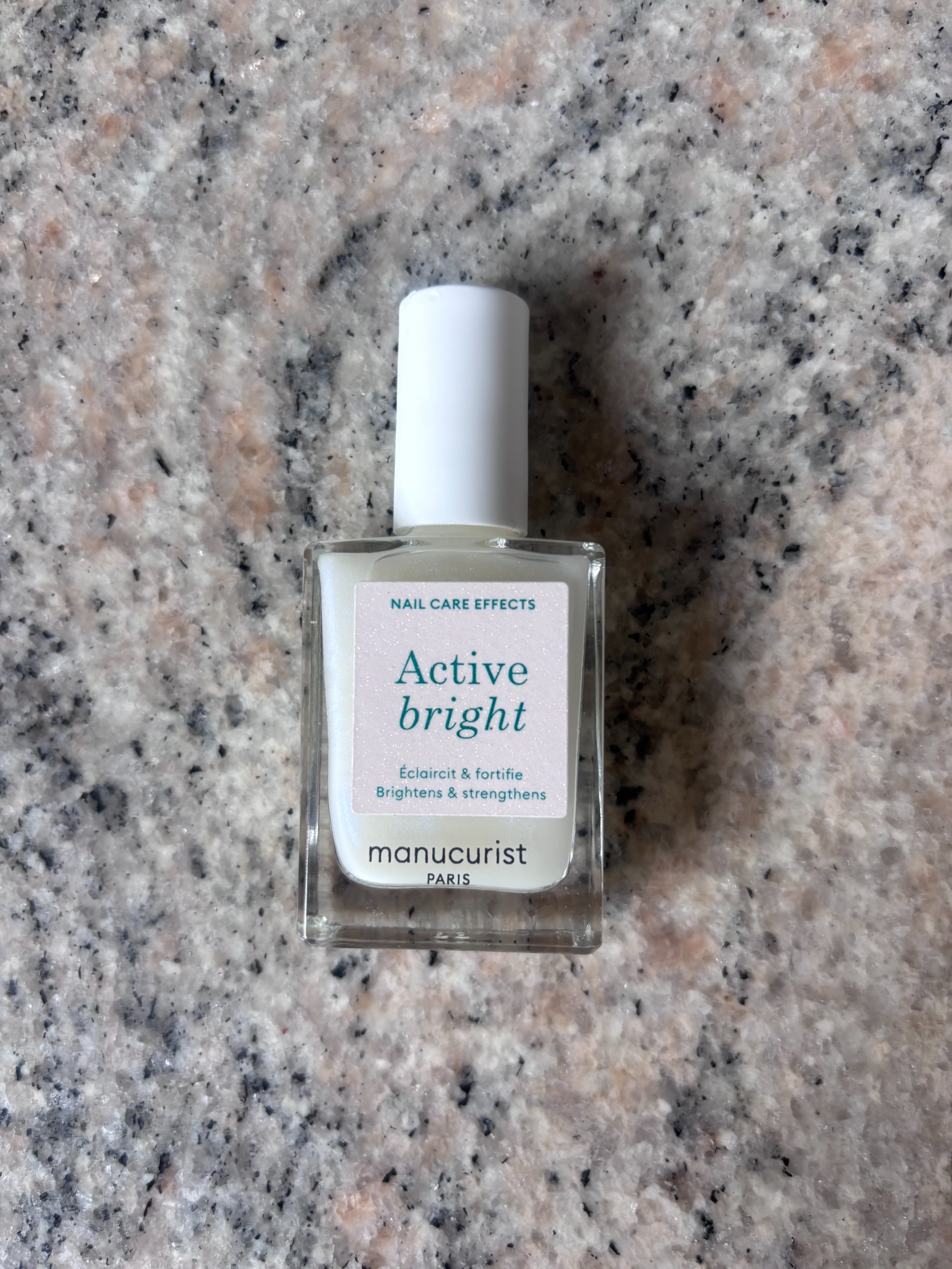 a bottle of manucurist active bright nail polish