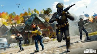 A promotional image for the new Call of Duty: Warzone map, Haven's Hollow