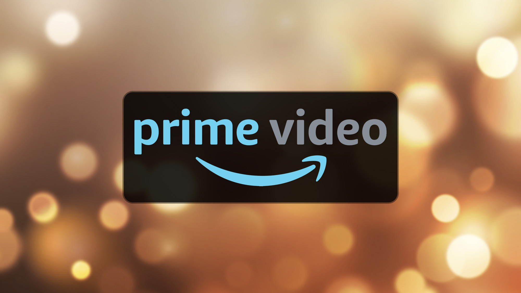 Prime Video logo on glowing background