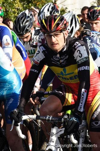Bart Wellens works hard for his money