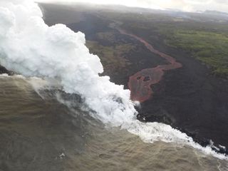 Kilauea ocean May 21