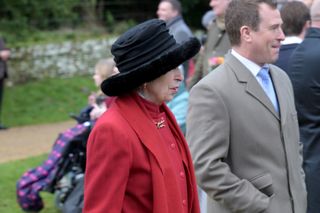 Princess Anne and Peter Phillips