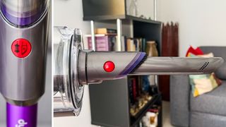 Integrated crevice tool on Dyson Gen5detect vacuum