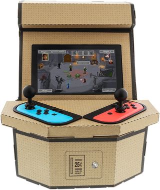 Nintendo Labo arcade cabinet