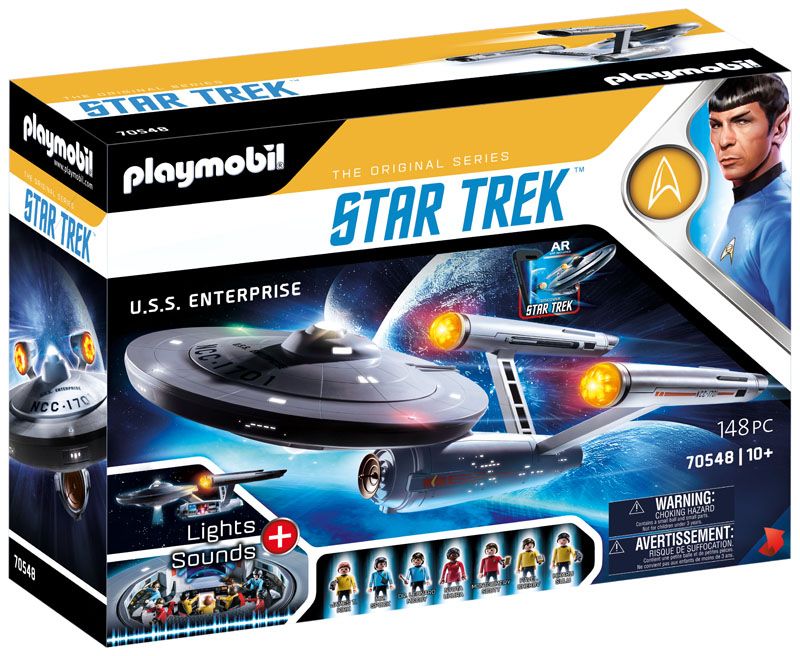  Playmobil is launching an epic new replica of the USS Enterprise from &quot;Star Trek&quot; on Sept. 8 to celebrate the 55th anniversary of the sci-fi franchise&#039;s TV debut.