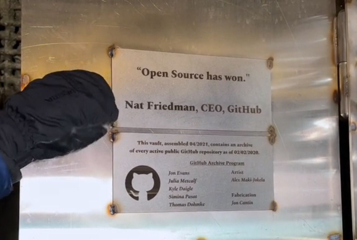 A video of GitHub's extraordinary deep-freeze archiving project has ...