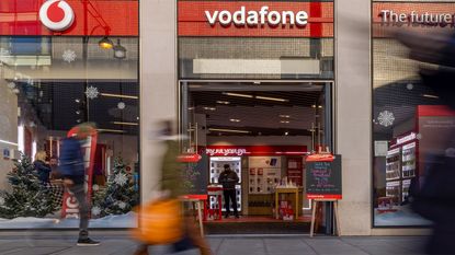 A Vodafone shop © Jason Alden/Bloomberg via Getty Images