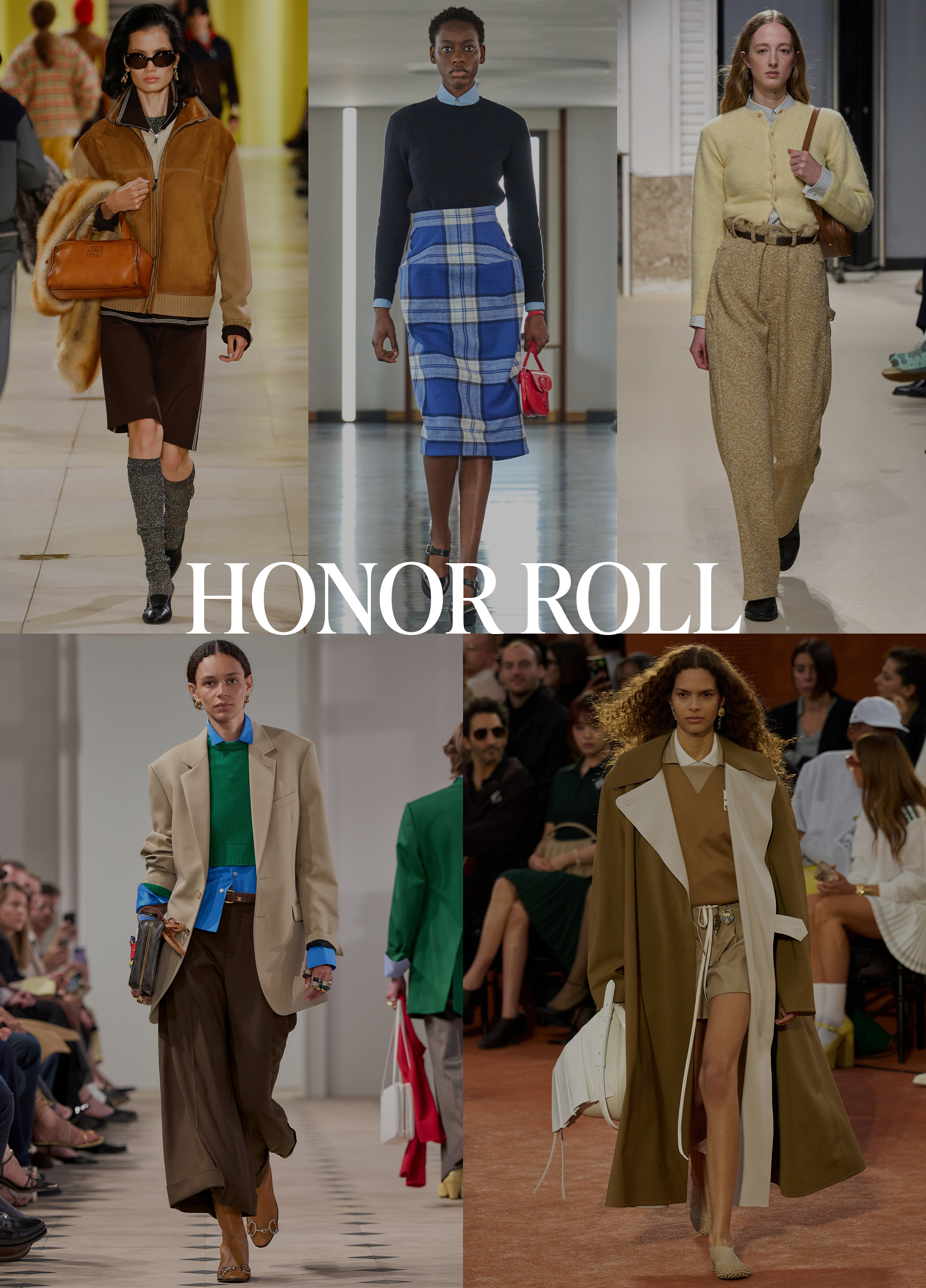 Fall/winter 2025 runway looks.