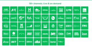 The list of Frndly TV channels.