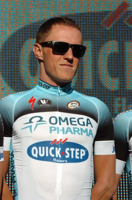 Serge Pauwels (Omega Pharma - Quick-Step) arrive in Adelaide for the Tour Down Under