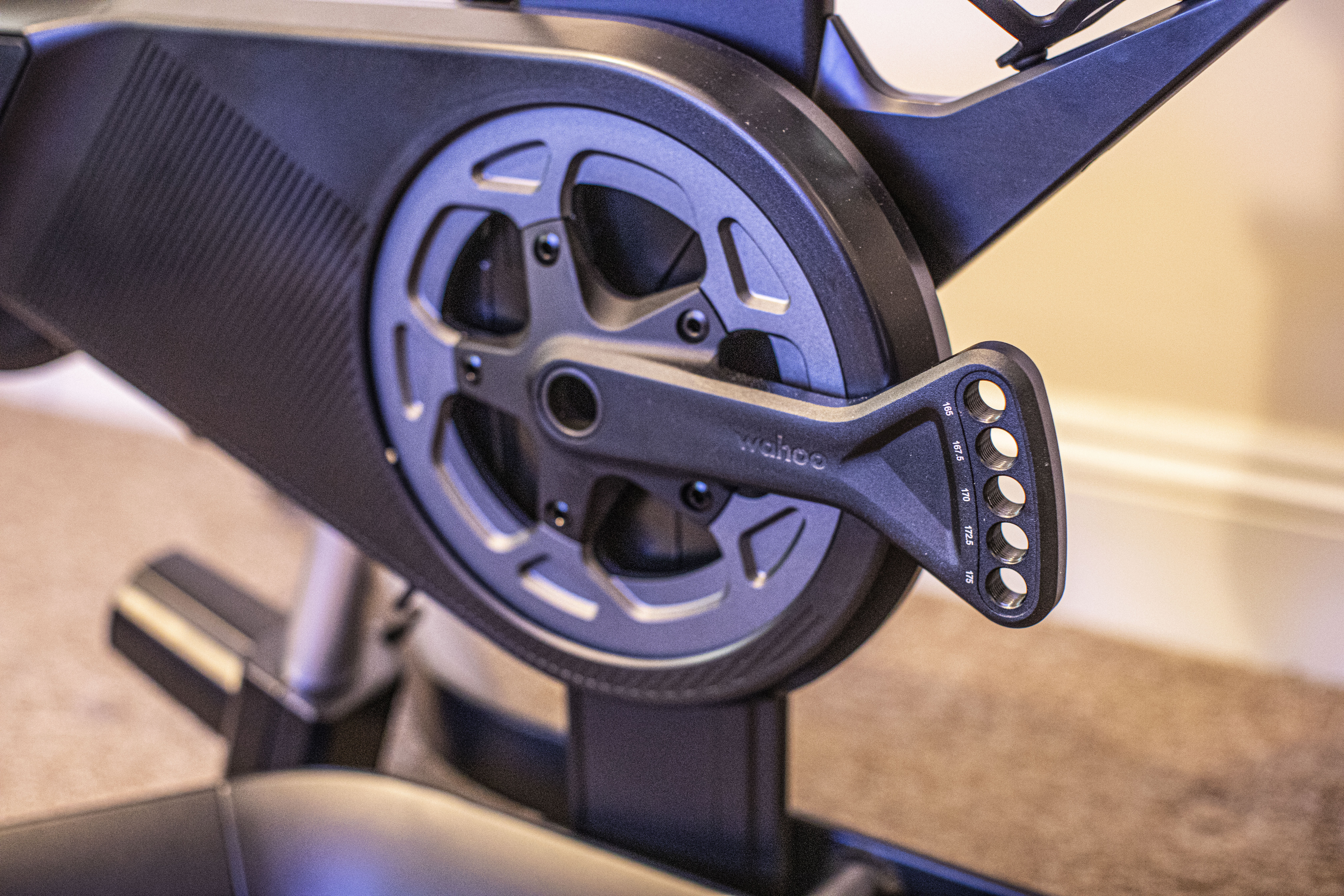 A Wahoo Kickr Pro smart bike