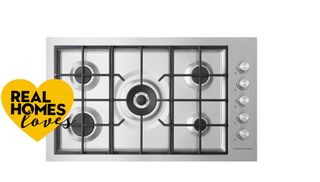 the Fisher & Paykel CG905DWNGFCX3 Gas Cooktop in silver
