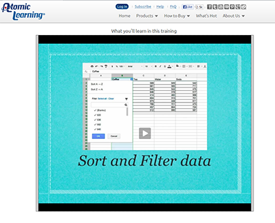 Video Tutorial: Google Docs- Advanced Spreadsheet Features