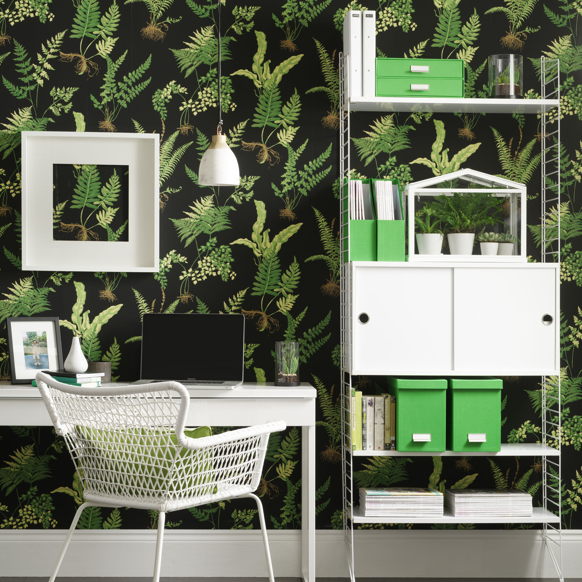 12 home office wallpaper ideas: to add colour and pattern | Ideal Home