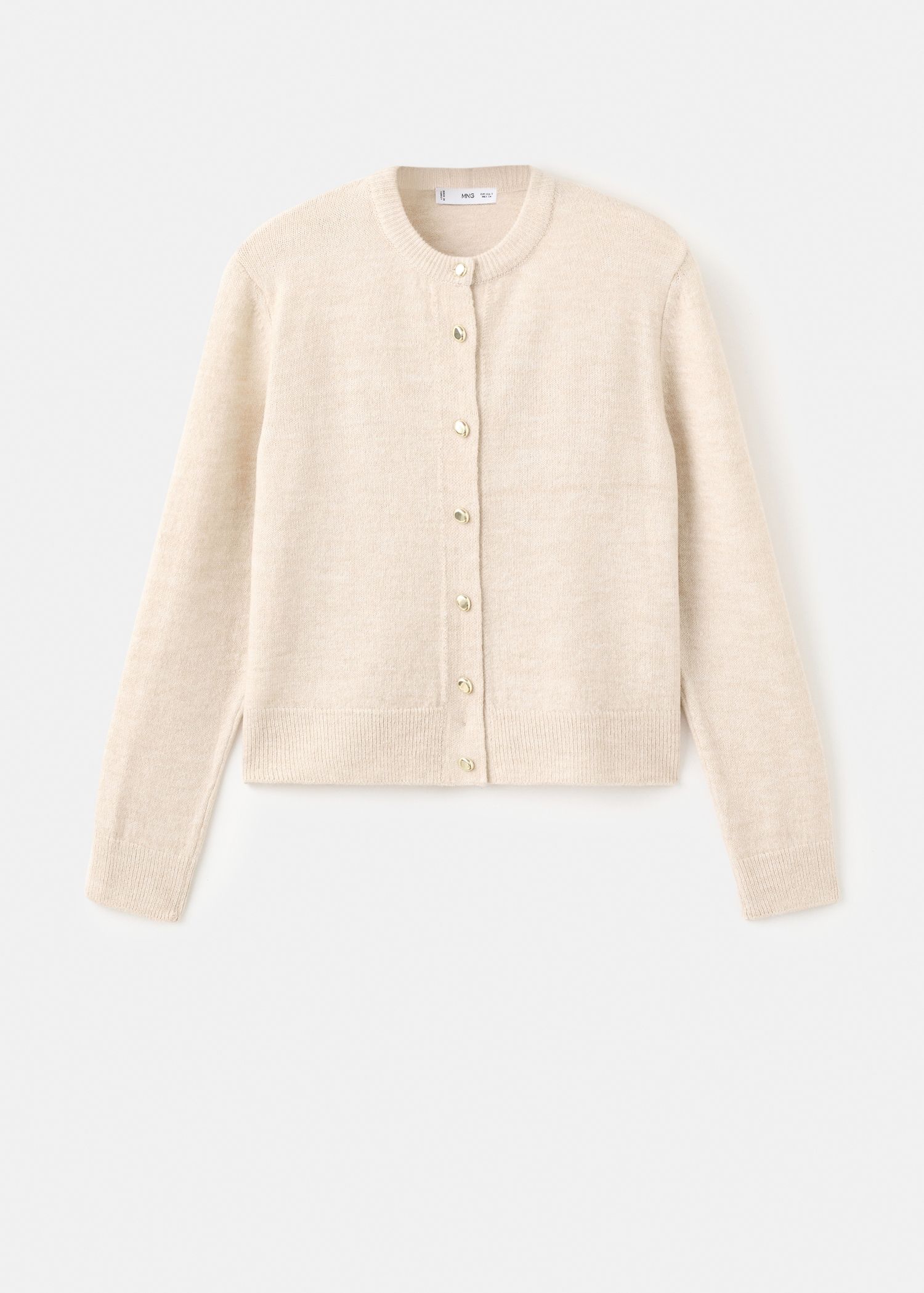 Knitted Button Cardigan - Women | Mango Usa
